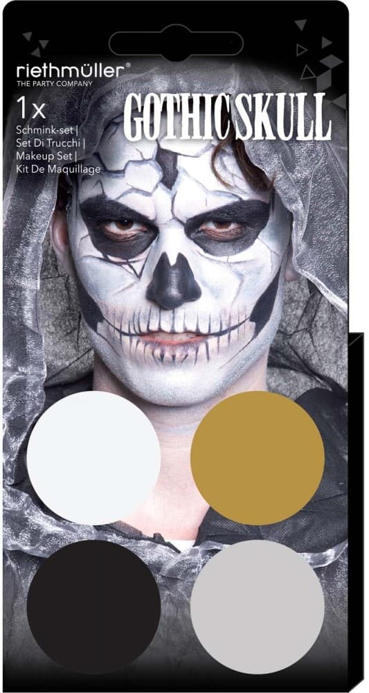 Gothic Makeup Set för Festen