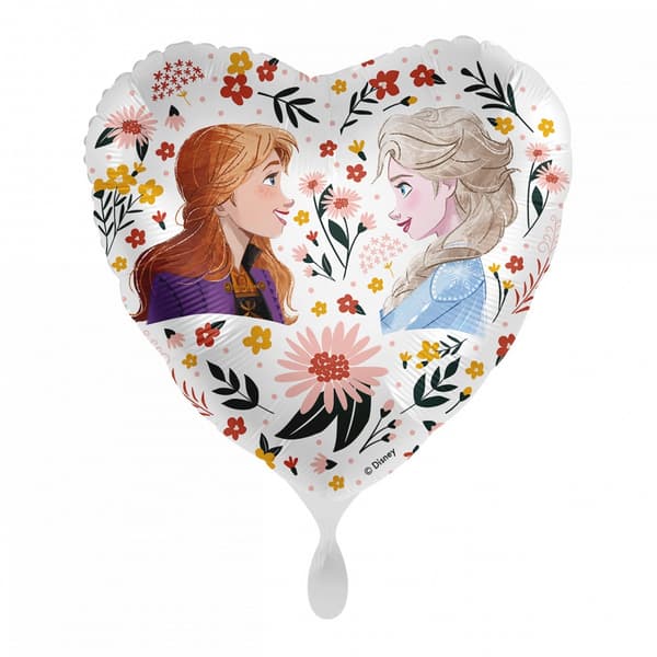 Disney Frozen Blommig folieballong 43 cm