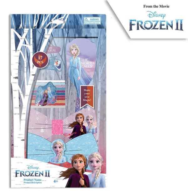 17-delars håraccessoarer set med Disney Frozen tema