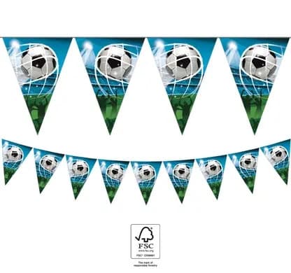 Fotbollssupporters flagggirlang FSC 2,3 m