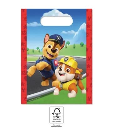 Paw Patrol Rescue Heroes papperspresentpåsar, 4 stycken