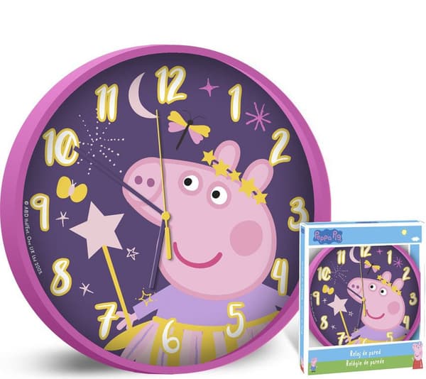 Väggklocka Peppa Pig 25 cm