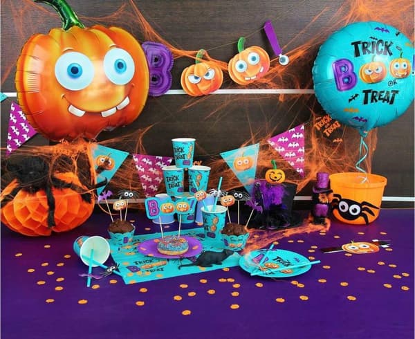 Halloween Boo folieballong 36 cm