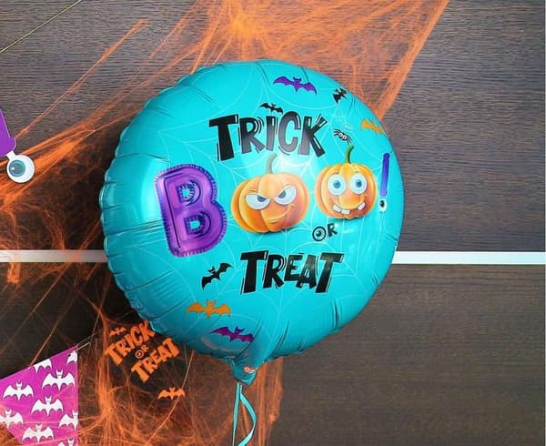 Halloween Boo folieballong 36 cm