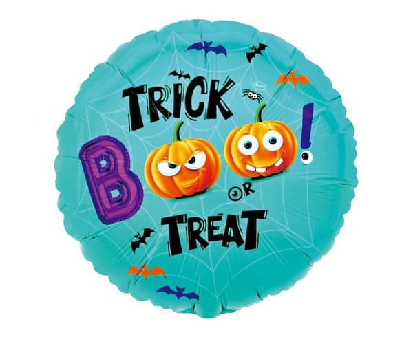 Halloween Boo folieballong 36 cm