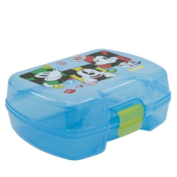 Premium plastmatlåda med Disney Mickey Fun-Tastic design