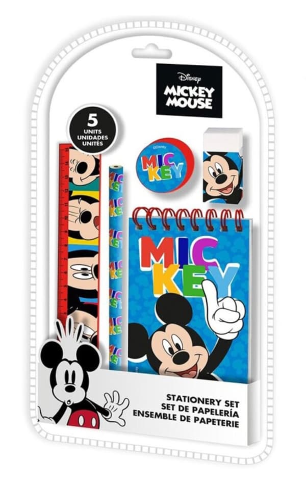 Mickey Mus skrivset från Disney, 5 delar