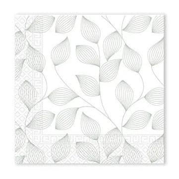 Blomma Gråblad Servett 20 st 33x33 cm FSC