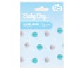 Miniatyrbilde 2 av 2: Baby Boy papper pom pom girlanger 250 cm