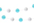 Miniatyrbilde 1 av 2: Baby Boy papper pom pom girlanger 250 cm