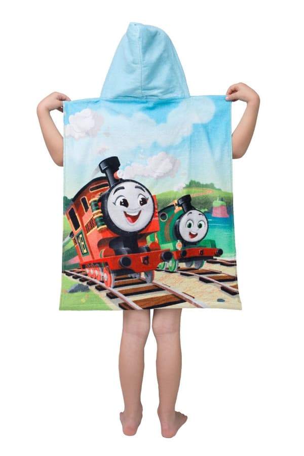 Ponchohandduk Thomas och Vänner 50x115 cm