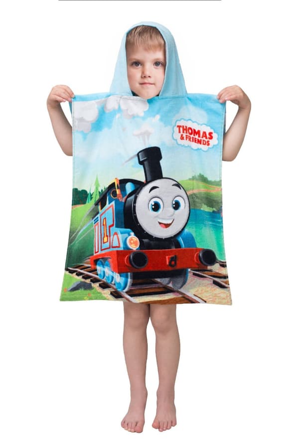 Ponchohandduk Thomas och Vänner 50x115 cm