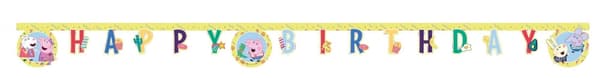 Peppa Pig Grötspel Födelsetags Skylt