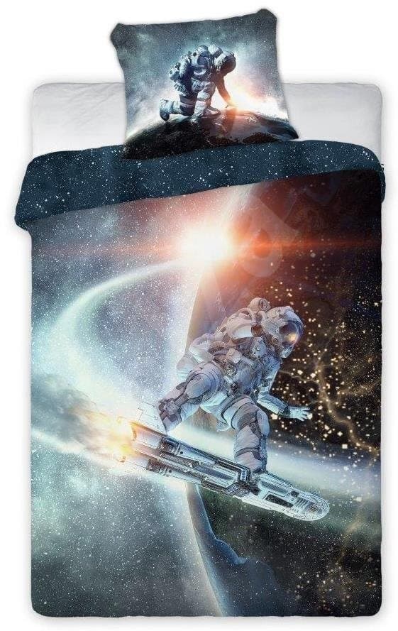 Sängkläder Space Space Surf 140×200 cm, 70×90 cm