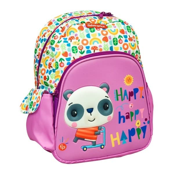 Fisher-Price Panda ryggsäck, väska 31 cm med djurmotiv