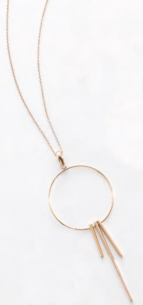 Halsband i roseguld från Victoria