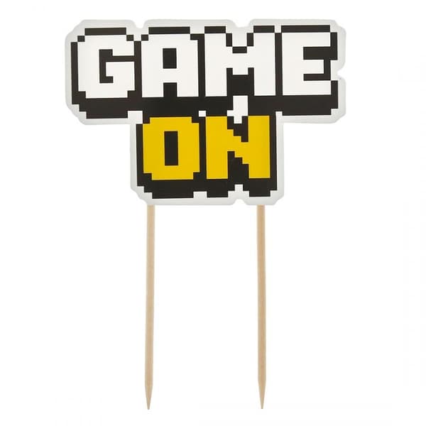 Gamer Spel På Toy Tårtdekoration 14,5 cm