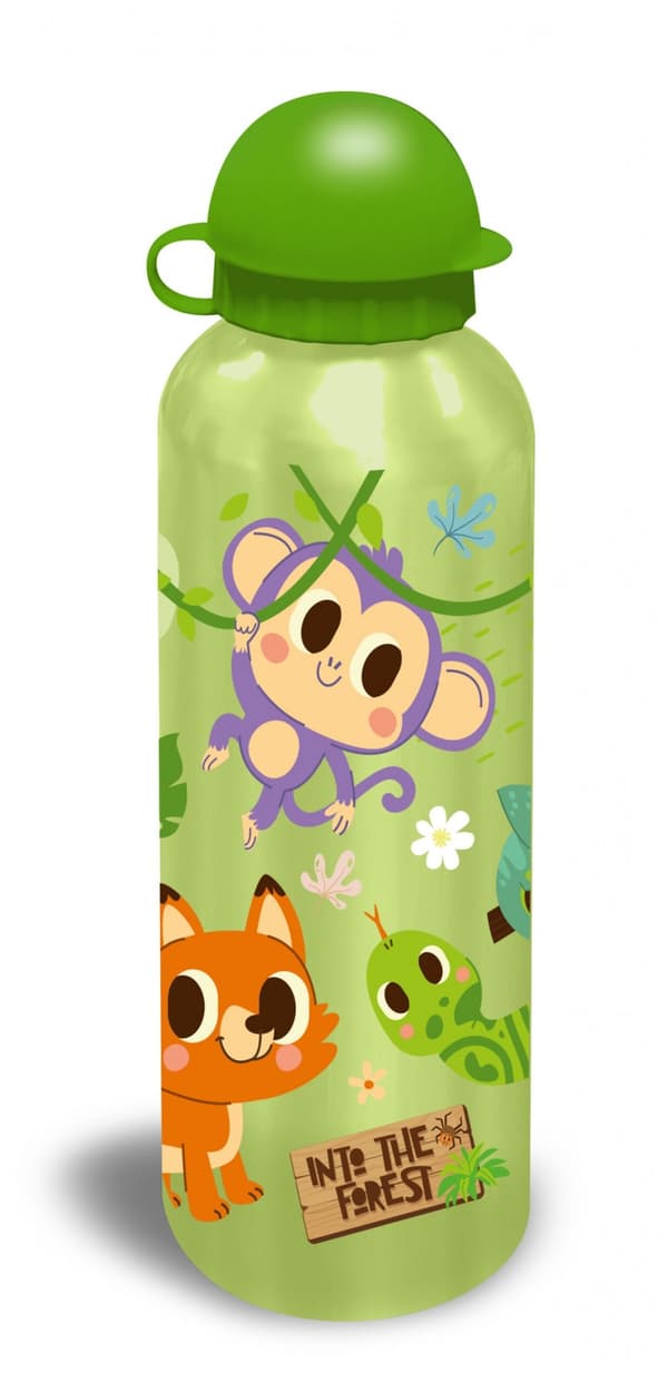 Aluminumflaska 500 ml - Animals Into the Forest