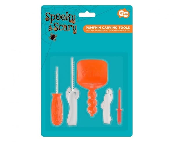 Halloween Pumpa Utsmyckning Set 5 delar