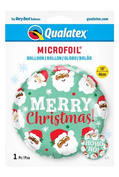 Julens Santa folieballong 46 cm