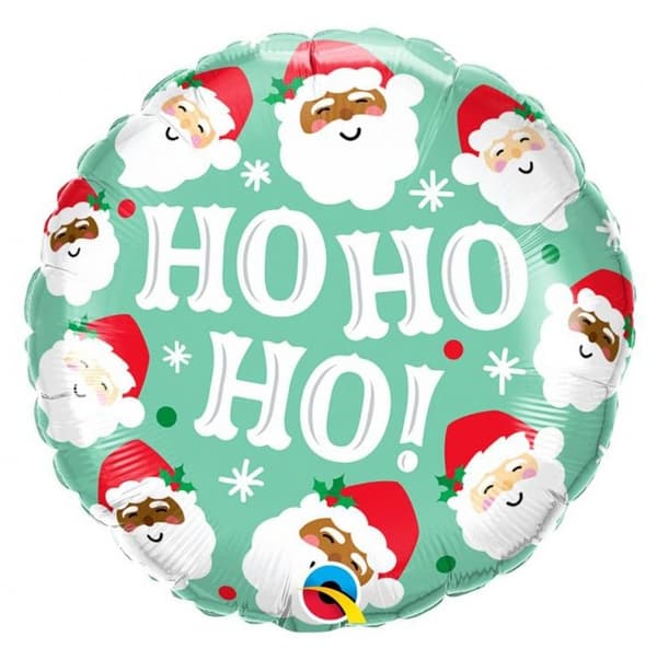 Julens Santa folieballong 46 cm