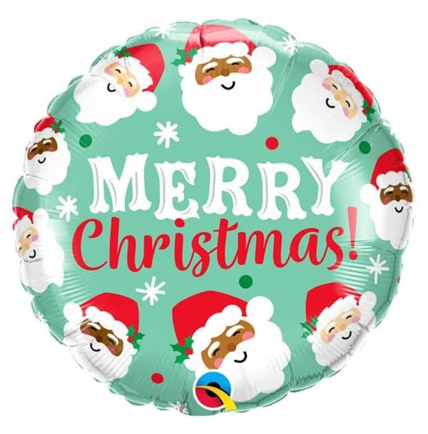 Julens Santa folieballong 46 cm