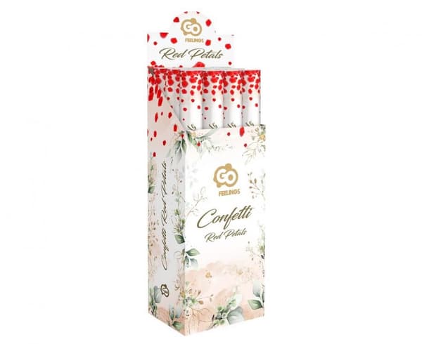 Konfetti launcher Love Rose Petals 60 cm