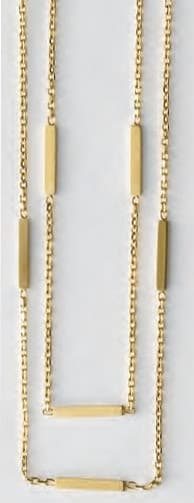 Guld-färgad Victoria-halsband