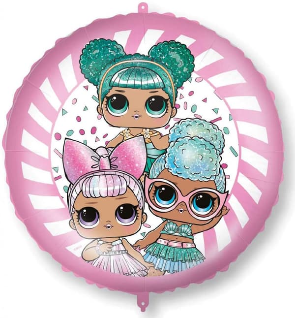 LOL Surprise Glitterati folieballong 46 cm
