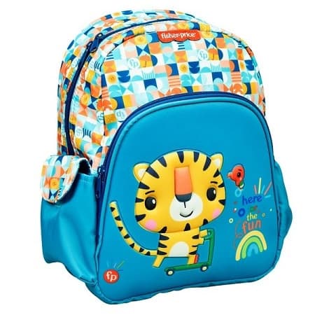 Fisher-Price Ryggsäck med Tiger och djur, 30 cm