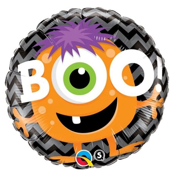 Halloween BOO! Monster folieballong 46 cm