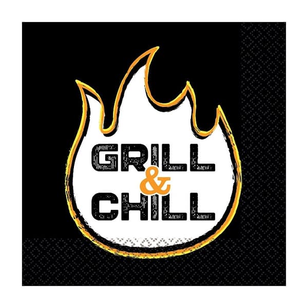 Food Grill & Chill servett 16 st 33x33 cm