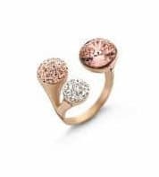 Ring med flera stenar i roséguld - Victoria