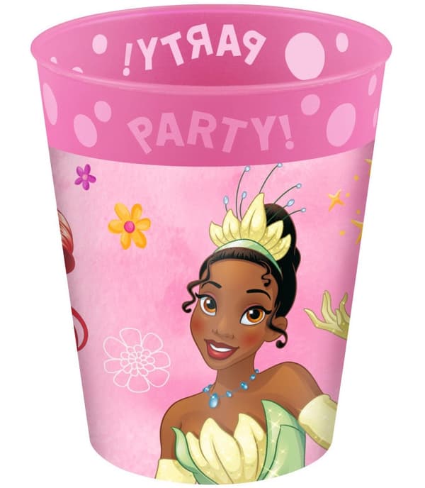Disney Princess mikropremium plastmuggset 4 st 250 ml – Lev din berättelse