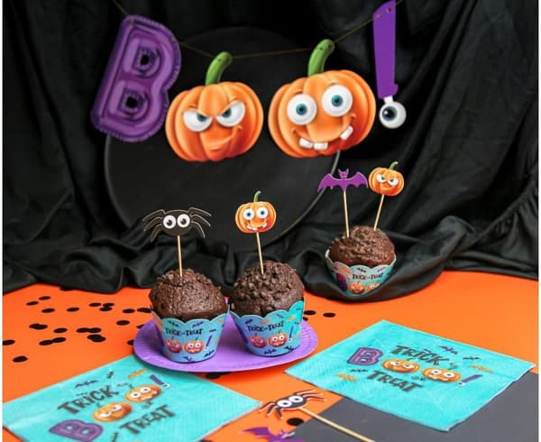 Halloween Boo pappersskylt 150 cm