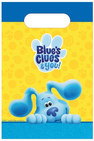 Blue's Clues rolig presentpåse-set med 8 delar
