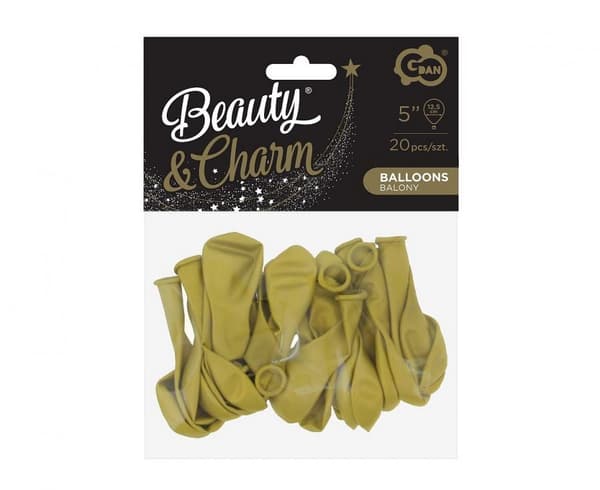 Pastellfärgad Olive, Gröna Ballonger, 20 stycken 5 tum (12,5 cm)