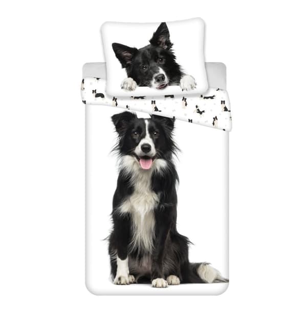 Sängöverkast för hundar Border Collie 140×200 cm, 70×90 cm