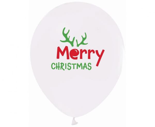 God Jul Antler, ballong, 5 st 12 tum (30 cm)