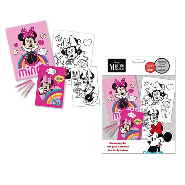 Minnie Mus färgglad målarset från Disney