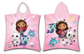 Miniatyrbild 1 av 3: Gabby's Dollhouse gitarr strandhandduk poncho 50x115 cm