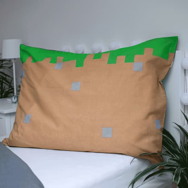 Minecraft sängkläder täcke 140×200 cm, 70×90 cm