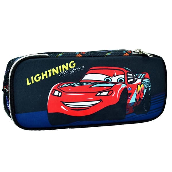 Disney Cars Lightning pennfodral med 2 fack, 26 cm