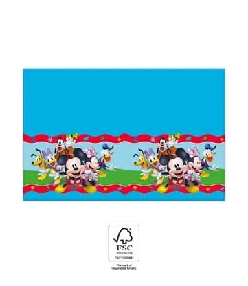 Disney Mickey Pappersduk Rock the House 120x180 cm FSC