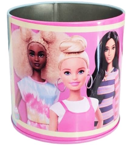 Barbie metallpenna hållare 10,5 cm - Happy Thoughts