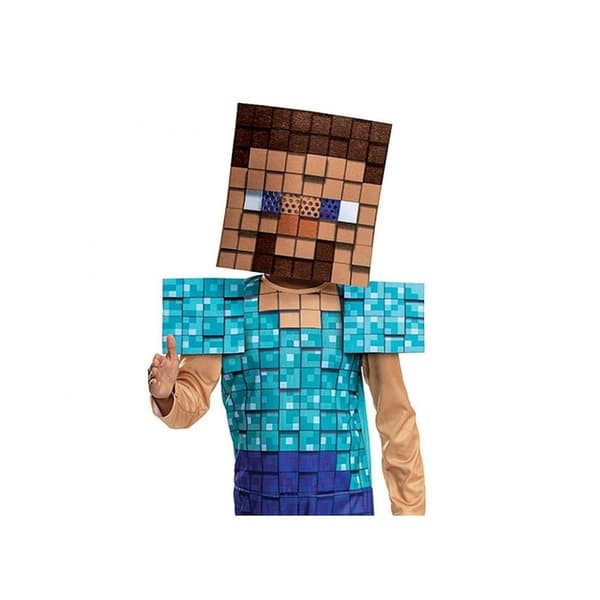 Minecraft Steve Plus kostym 7-8 år