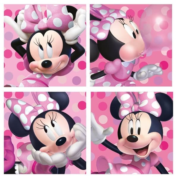 Minnie Chic leksaksförvaring från Disney, 30×30×30 cm
