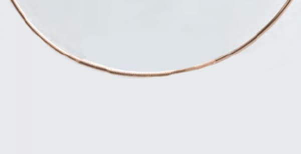 Victoria halsband i roséguld