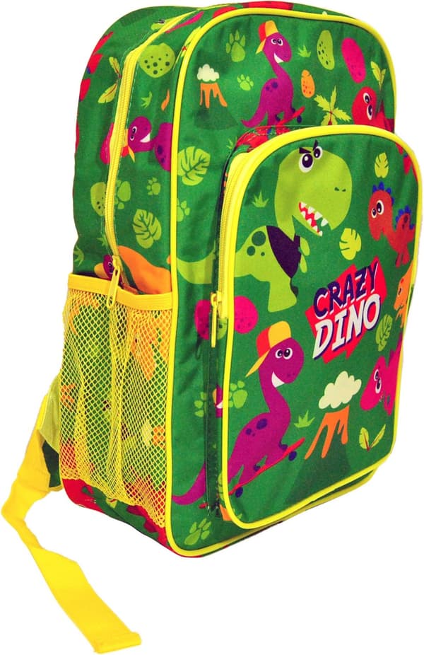 Dinosaur Crazy ryggsäck, väska 36 cm