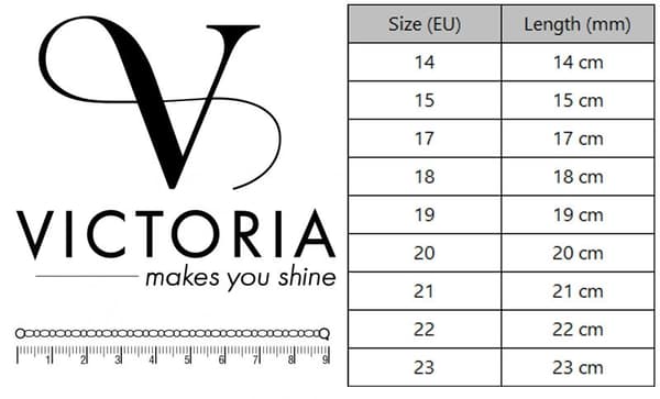 Silverfärgad läderarmband Victoria